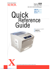 Xerox Phaser 6250DX Reference Manual