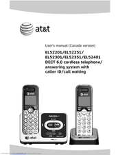 AT&T EL52351 User Manual