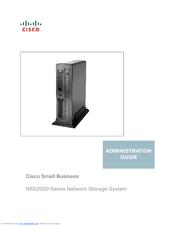 Cisco NSS2000 Series Administration Manual