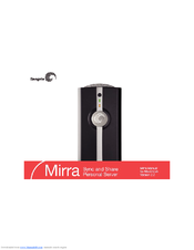 Seagate Mirra Personal Server User Manual