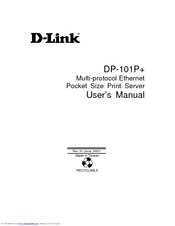 D-Link DP-101P+ User Manual