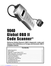 global obd ii code scanner