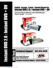 ads tech instant dvd+dv capwiz