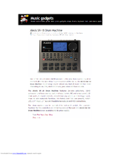 ALESIS SR18 MANUAL PDF