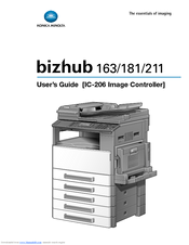 KONICA MINOLTA BIZHUB 163/211 PRINTER DRIVER DOWNLOAD