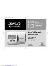 lennox signaturestat manual Lennox signaturestat manual.