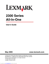 DRIVERS FOR LEXMARK X2300