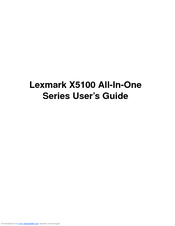 LEXMARK X5100 SERIES DRIVER WINDOWS LEXMARK X5100 SERIES 64BIT DRIVER