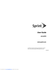 lg lx370 user guide Lg lx370 manual.