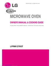 Lg Lrm1260sw Manuals Lg Lrm1260sw Owner S Manual Cooking
