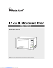 Magic Chef Mcm1110b Manuals Magic Chef Mcm1110b Instruction Manual