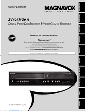 Magnavox zv427mg9 | user manual, english (us).