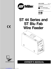 Miller Electric St 44 Series Manuals