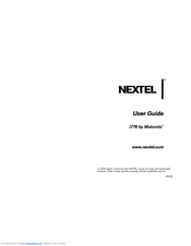 nextel motorola i776 manual Motorola moto i776 specs.