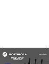 Motorola Talkabout T5420 Manuals