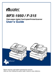 Driver muratec mfx 1950 for Windows 7 DRIVER MURATEC MFX 1950 WINDOWS 10 DOWNLOAD