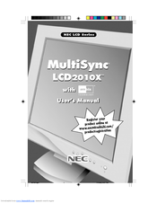 multisync lcd2010x