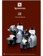 Nespresso C290 D290 Manuals