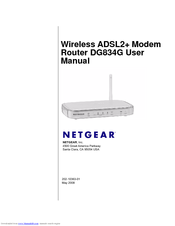 dg834g manual