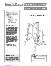 Nordictrack Strength Performance System Manuals