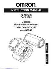 Omron 7 series BP760 Manuals