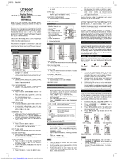 инструкция oregon scientific ew93