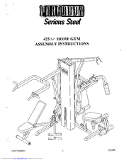 Parabody Serious Steel 425 Manuals