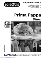 Peg Perego Prima Pappa Diner Manuals
