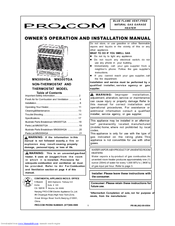 Procom Mn300tga Manuals