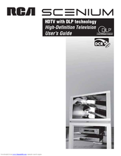 Rca Scenium Hdtv With Dlp Technology High Definition Television