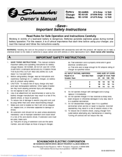 Schumacher SE-5212A Manuals