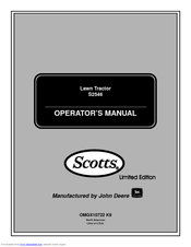 Scotts S2546 Manuals