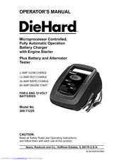 Download Sears Battery Charger 200 71225 Manual 647 Pages