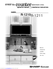 Sharp Carousel R 1214 Manuals Sharp Carousel R 1214 Manuals