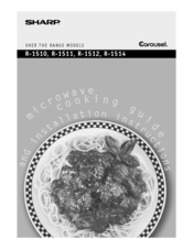 Sharp Carousel R 1514 Manuals