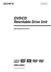DRU 820A WINDOWS XP DRIVER NEW DRIVER: DRU 820A