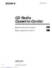 Схема sony cfd 370 74