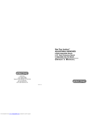 Star Trac Instinct Adjustable Bench Manuals