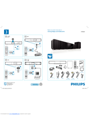 Philips Hts8141 12 Manuals Philips Hts8141 12 User Manual 2 Pages Soundbar