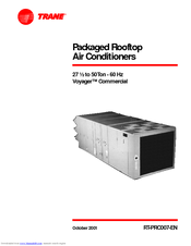 Trane YCH480 Manuals