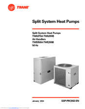 Trane Twa075a Manual Pdf Download Manualslib