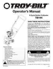 Free troy bilt service manuals
