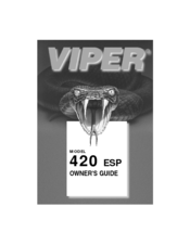 Viper Car Alarm 420 Esp Owner S Manual Pdf Download