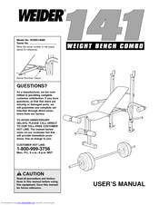 Weider Webe14080 User Manual Pdf Download