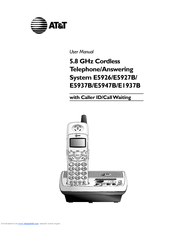 Att 5.8 ghz phone manual