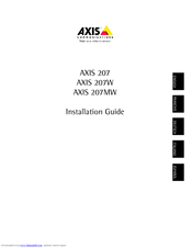 инструкция Axis 207 - фото 4