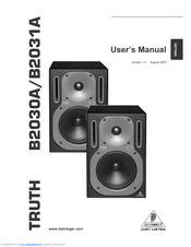 Behringer truth b2031a service manual
