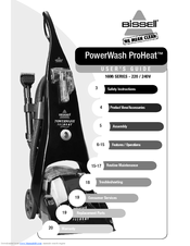 bissell 1698 series user manual pdf downloadBissell 1698 Powersteamer Pro Upright Deep Cleaner Parts Usa Vacuum #16