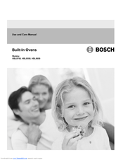 Bosch Hbl8450uc 800 Series Electric Wall Oven Manuals