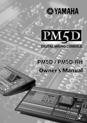 Yamaha PM5D Manuals